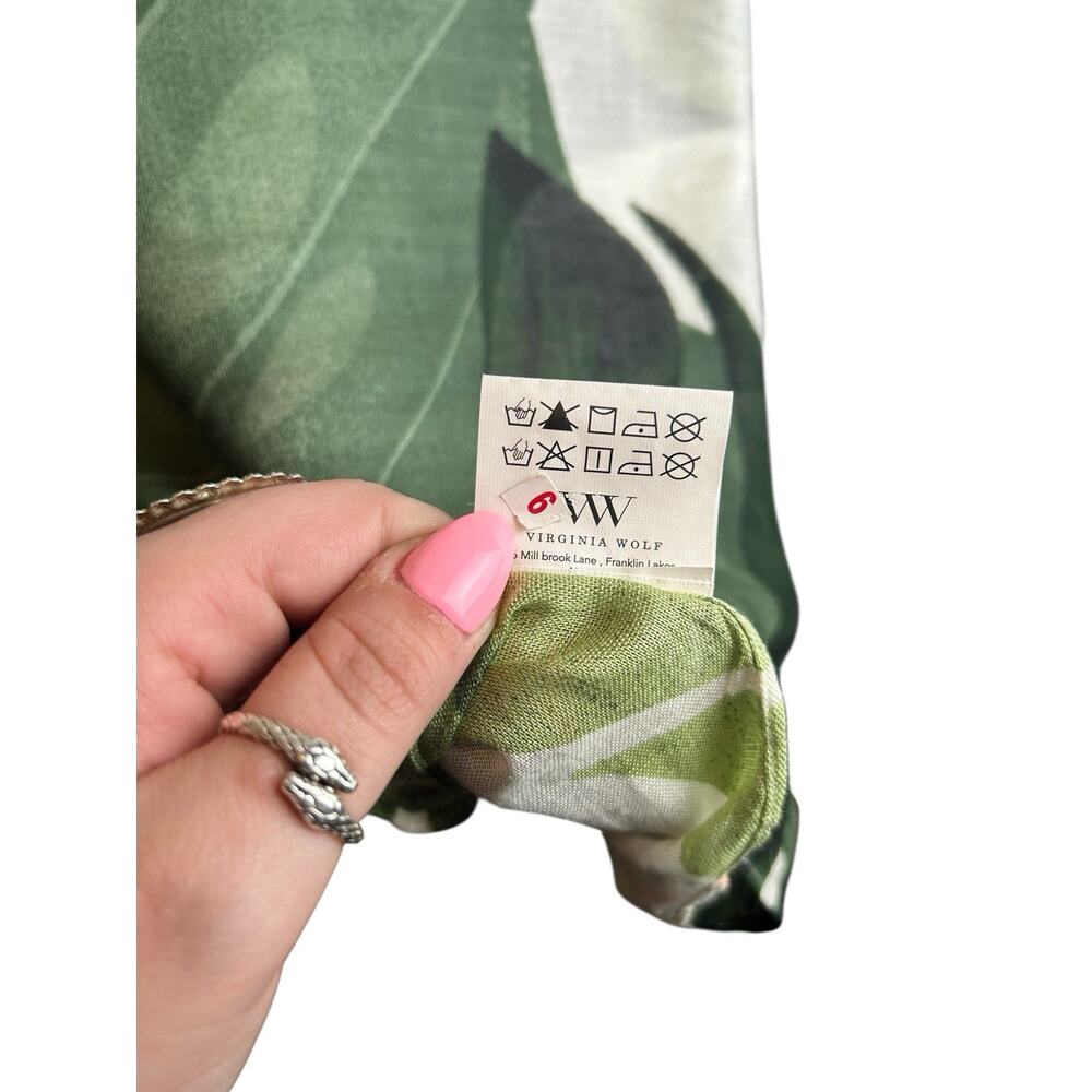 Virginia Wolf Multi Wear Tropical Botanical Wrap - Picture 4 of 4